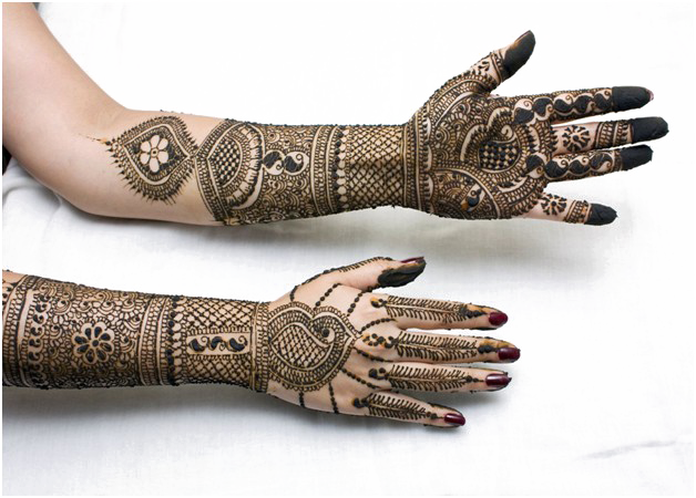 Download PNG image - Mehendi Hand Designs PNG Transparent Image 