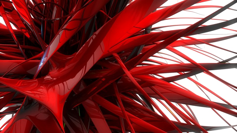 Download PNG image - Red Abstract Lines PNG Photo 