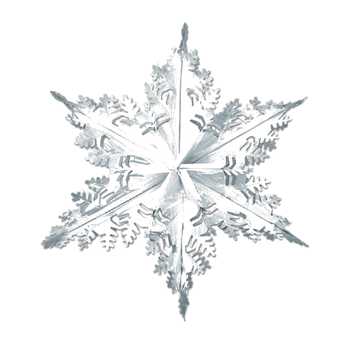 Download PNG image - Silver Snowflake PNG Transparent Image 