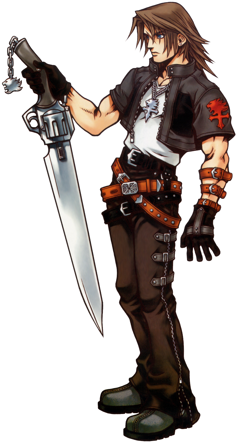 Download PNG image - Squall Leonhart Transparent PNG 