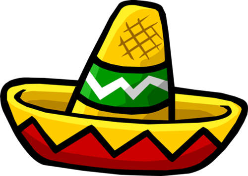 Download PNG image - Vector Mexican Hat PNG Transparent Image 