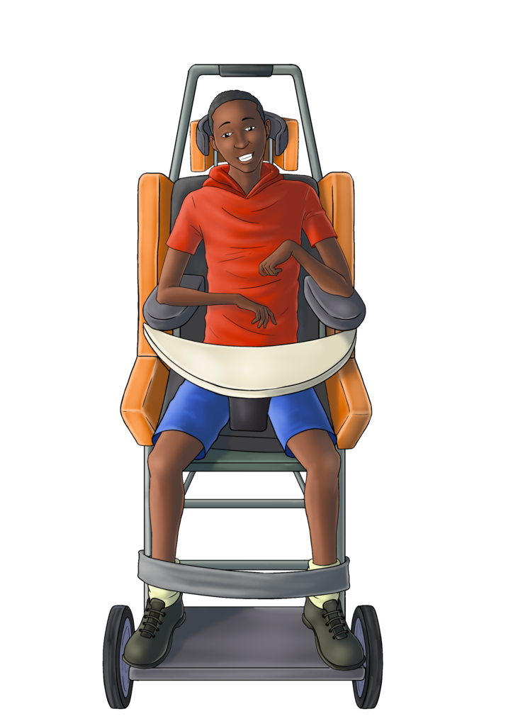Download PNG image - Vector Wheelchair PNG File 