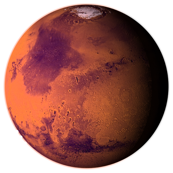 Download PNG image - Mars Planet PNG 