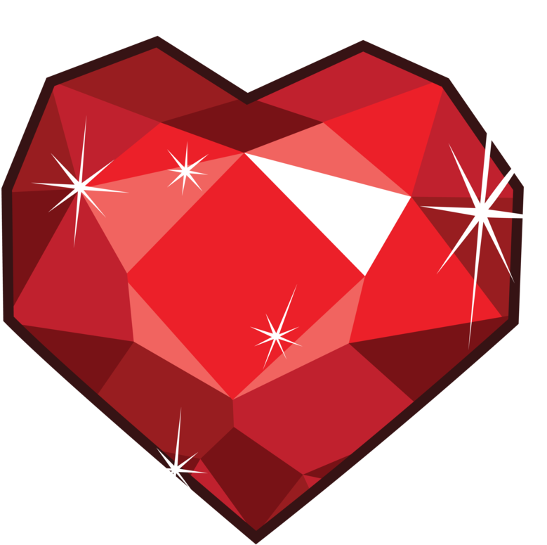 Download PNG image - Vector Ruby Gemstone PNG Photos 