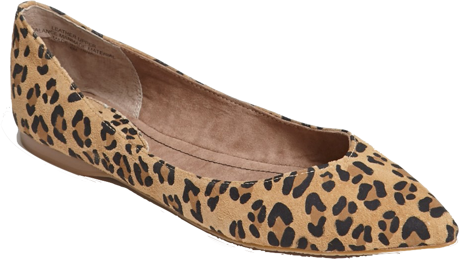 Download PNG image - Animal Print Shoes PNG HD 