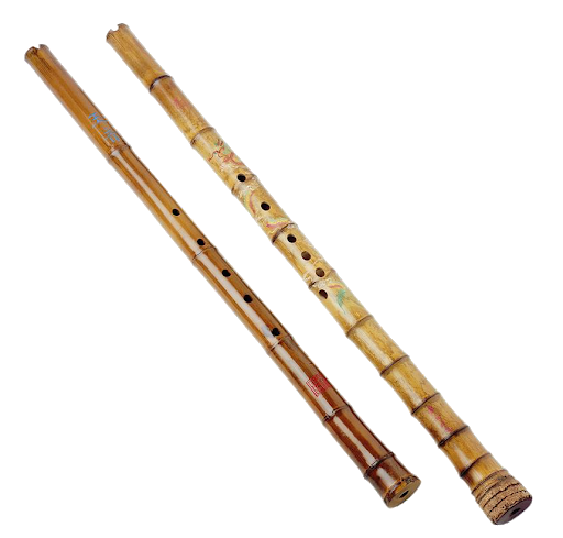 Download PNG image - Instrument Wooden Bamboo Flute Transparent PNG 