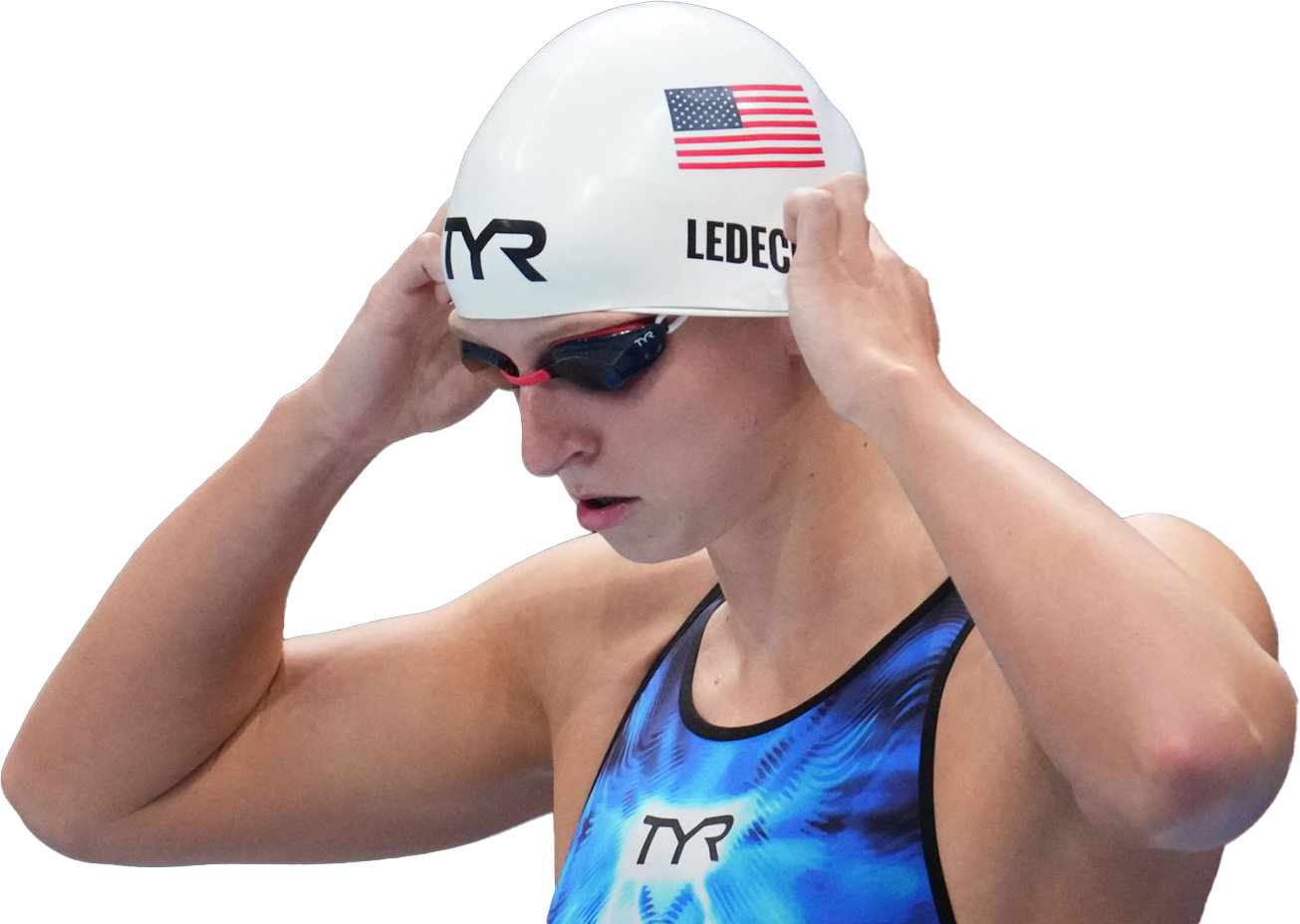 Download PNG image - Katie Ledecky Olympic Player PNG Picture 