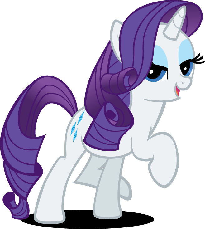 Download PNG image - My Little Pony Rarity PNG Pic 