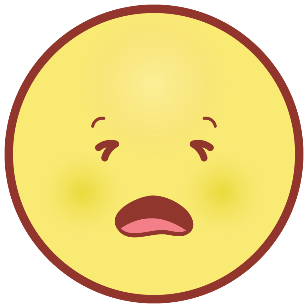 Download PNG image - Sad Emoji Transparent PNG 