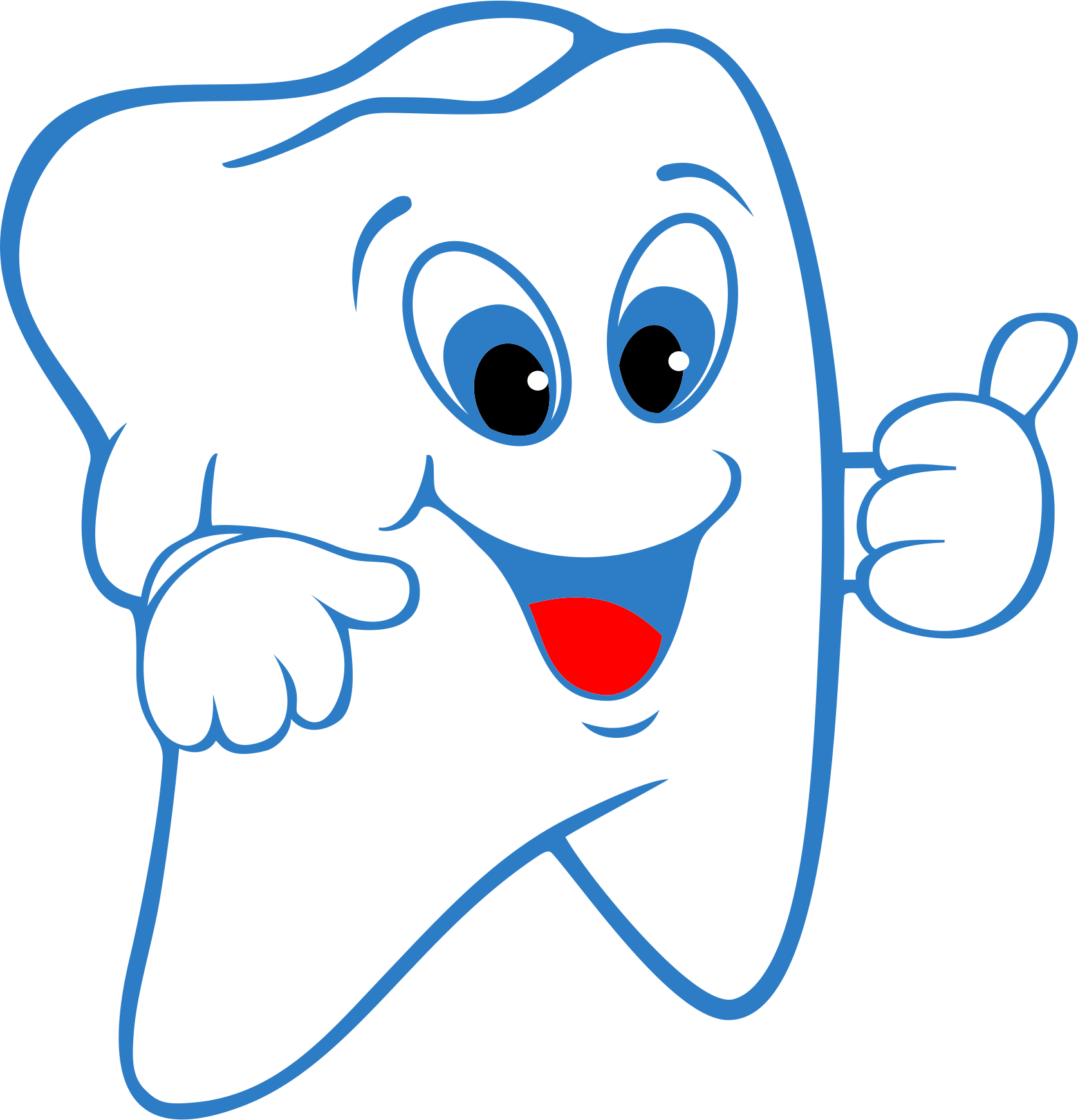 Download PNG image - Vector Tooth Transparent Background 
