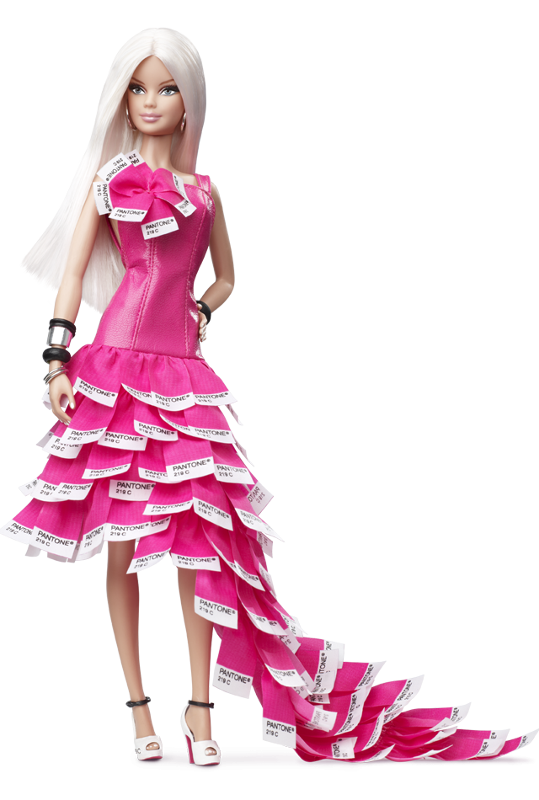 Download PNG image - Barbie Doll Princess Pink Dress PNG 