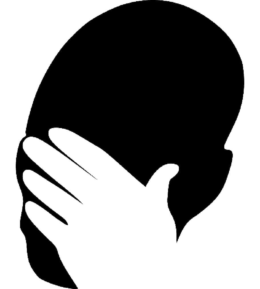 Download PNG image - Facepalm PNG HD 