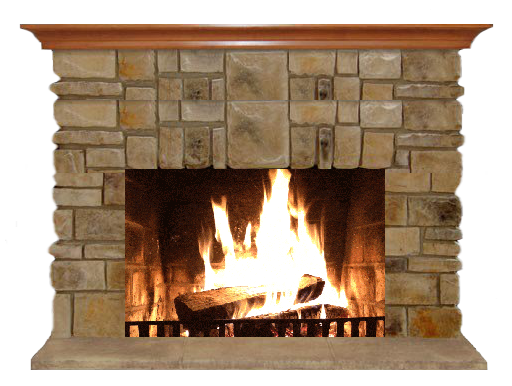 Download PNG image - Fireplace PNG Picture 