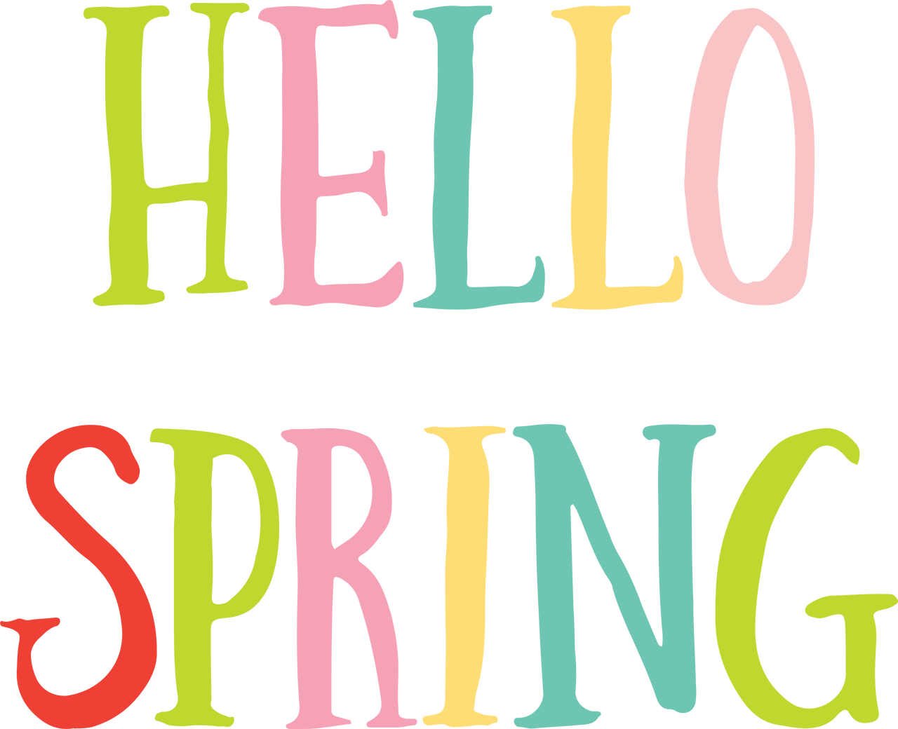 Download PNG image - Hello Spring PNG Clipart 