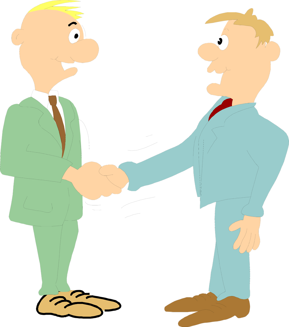 Download PNG image - People Business Handshake PNG File 