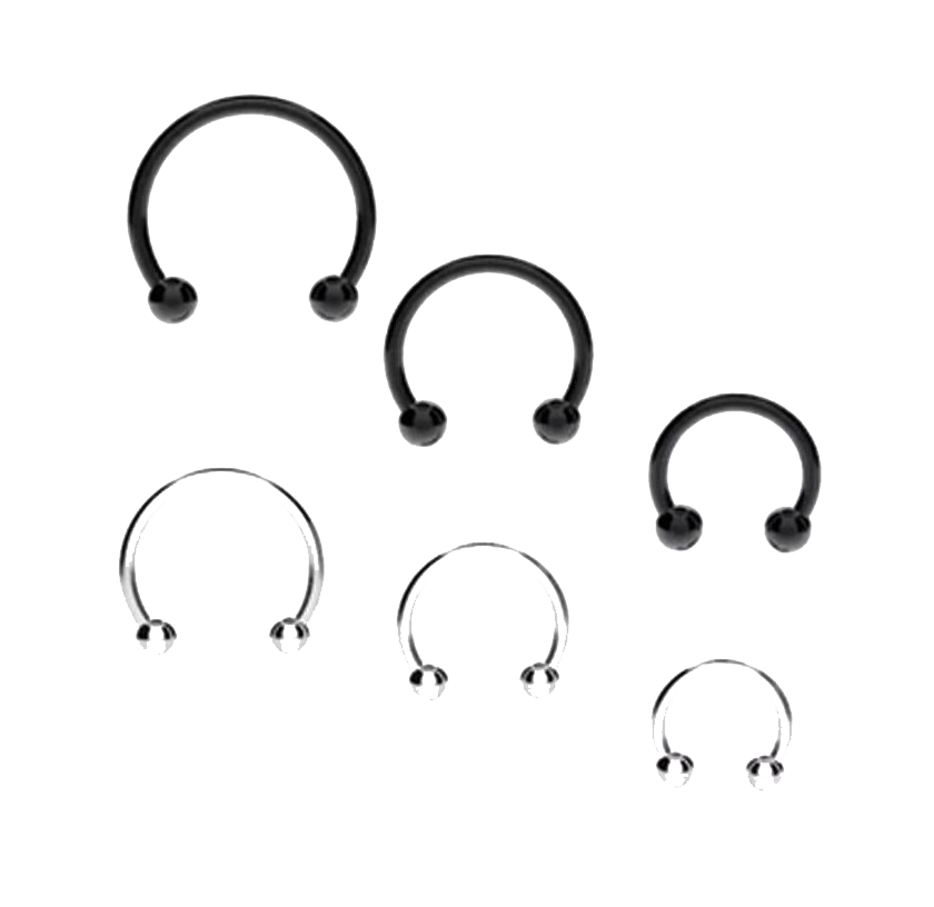 Download PNG image - Septum Ring Piercing PNG Clipart 