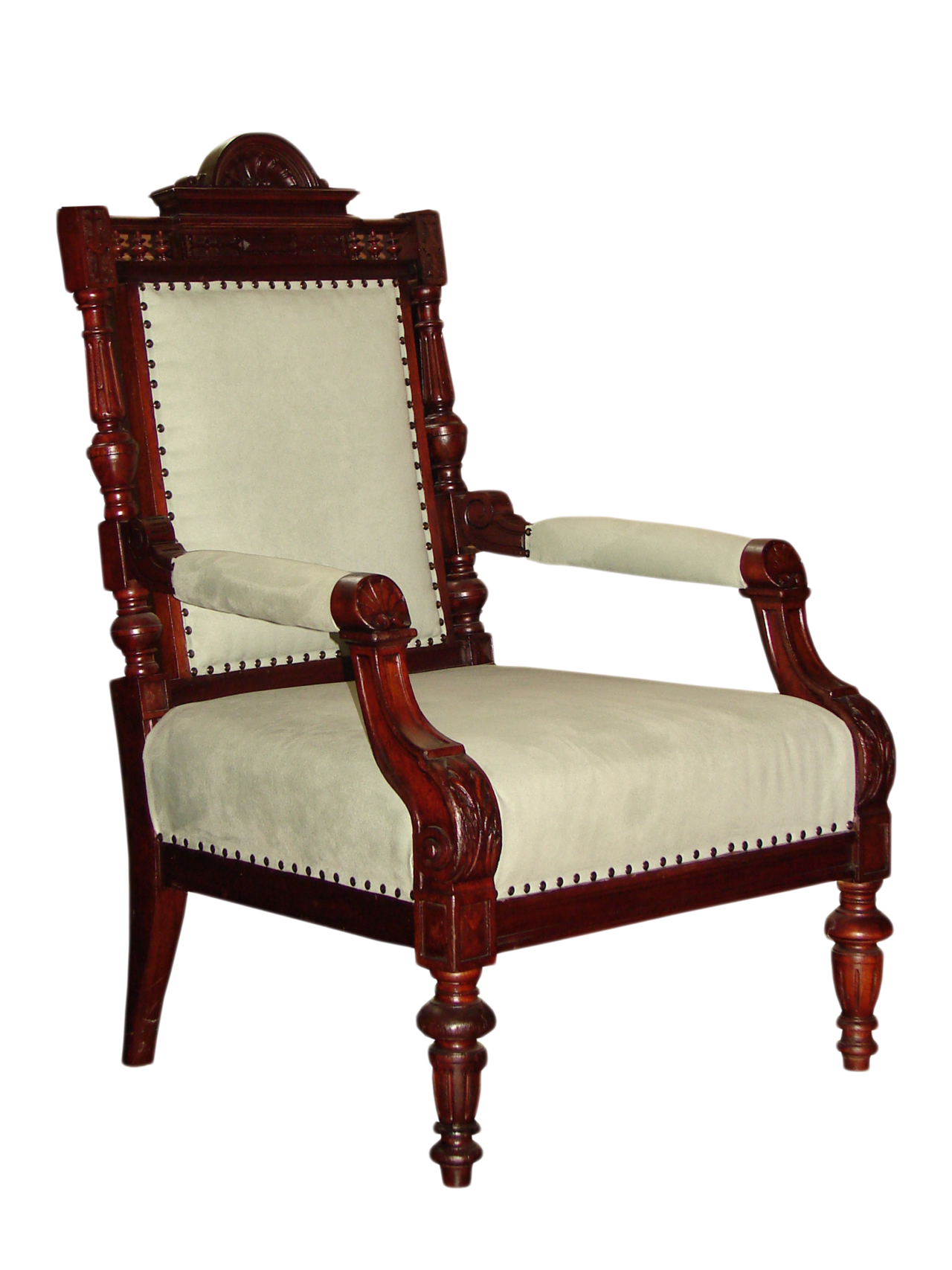 Download PNG image - Wooden Antique Chair Transparent PNG 