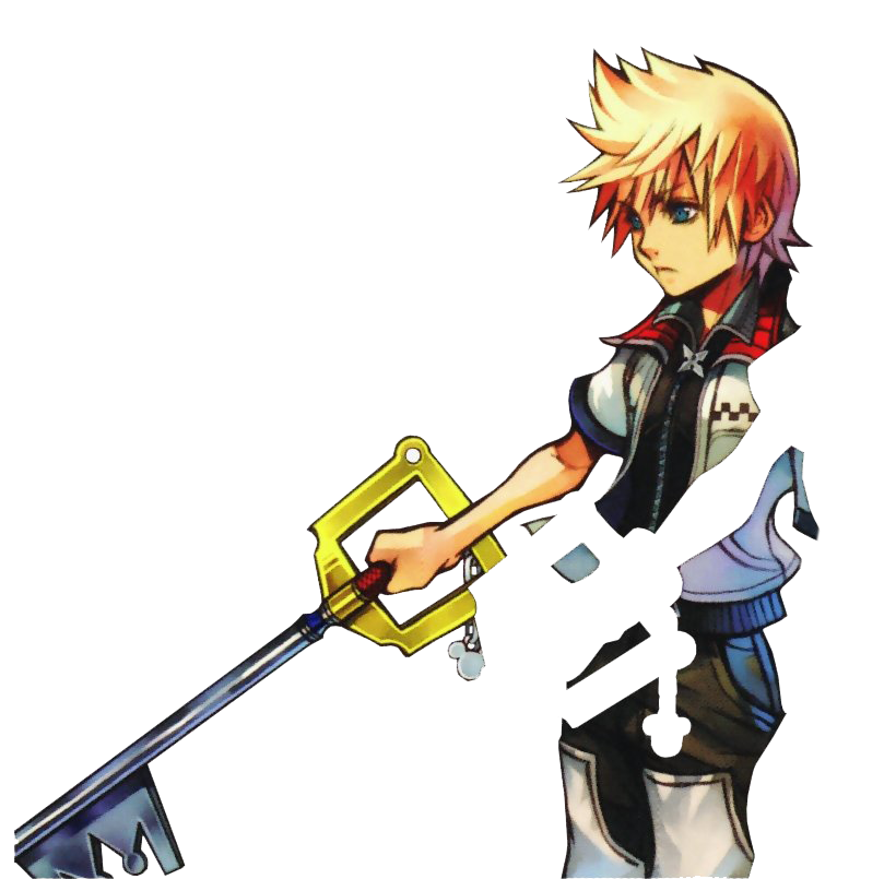Download PNG image - Kingdom Hearts Roxas Transparent PNG 