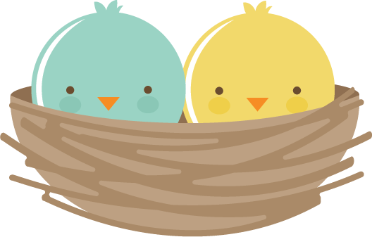 Download PNG image - Bird Nest Clipart PNG 