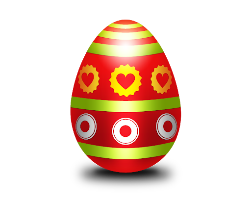 Download PNG image - Colorful Easter Eggs PNG Pic 