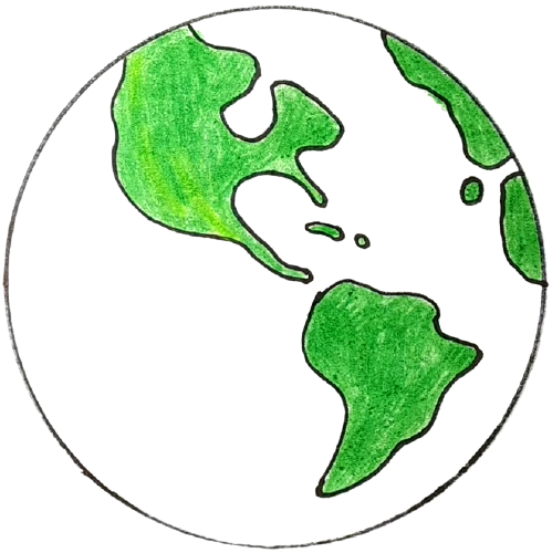 Download PNG image - Earth Drawing PNG Isolated Photo 