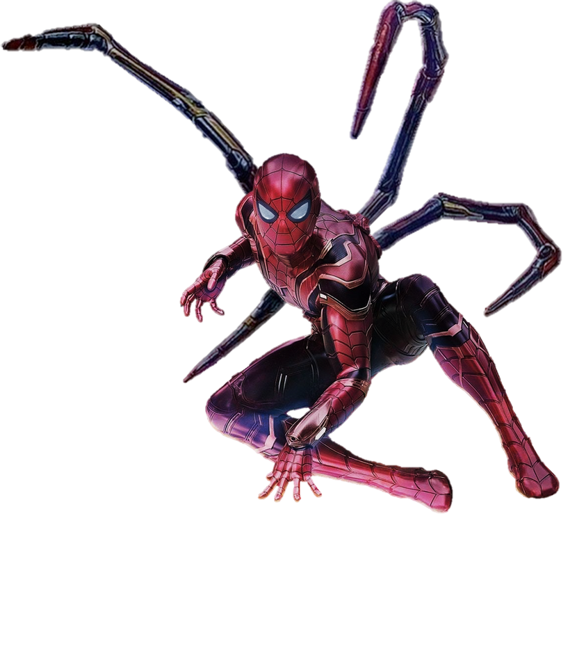 Download PNG image - Flying Iron Spiderman Transparent PNG 