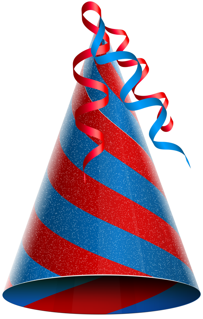Download PNG image - Party Birthday Hat PNG File 