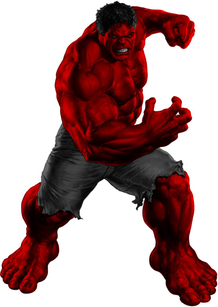 Download PNG image - Red Hulk PNG Free Download 