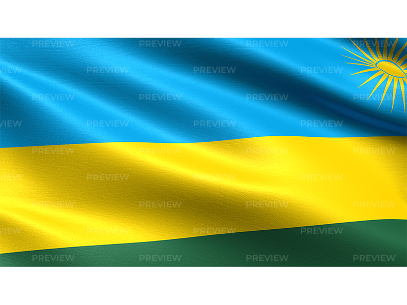 Download PNG image - Rwanda Flag Transparent PNG 