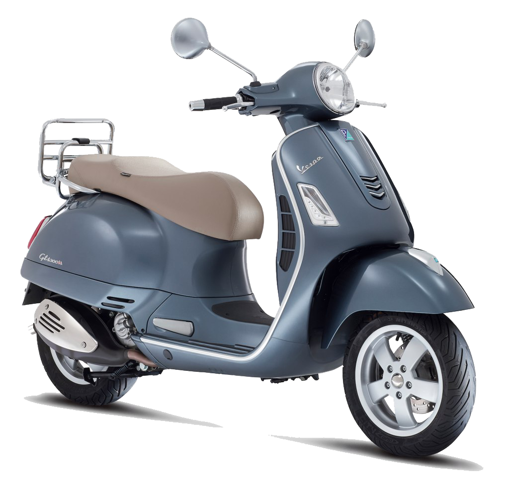 Download PNG image - Vespa Scooter PNG Pic 