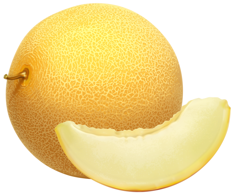 Download PNG image - Yellow Cantaloupe PNG File 
