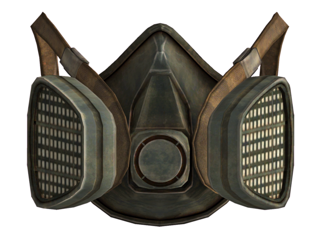 Download PNG image - Antique Cool Gas Mask PNG 