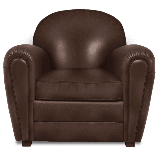 Download PNG image - Brown Armchair PNG File 