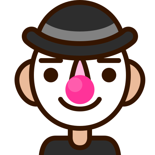 Download PNG image - Clown Emoji PNG HD Isolated 