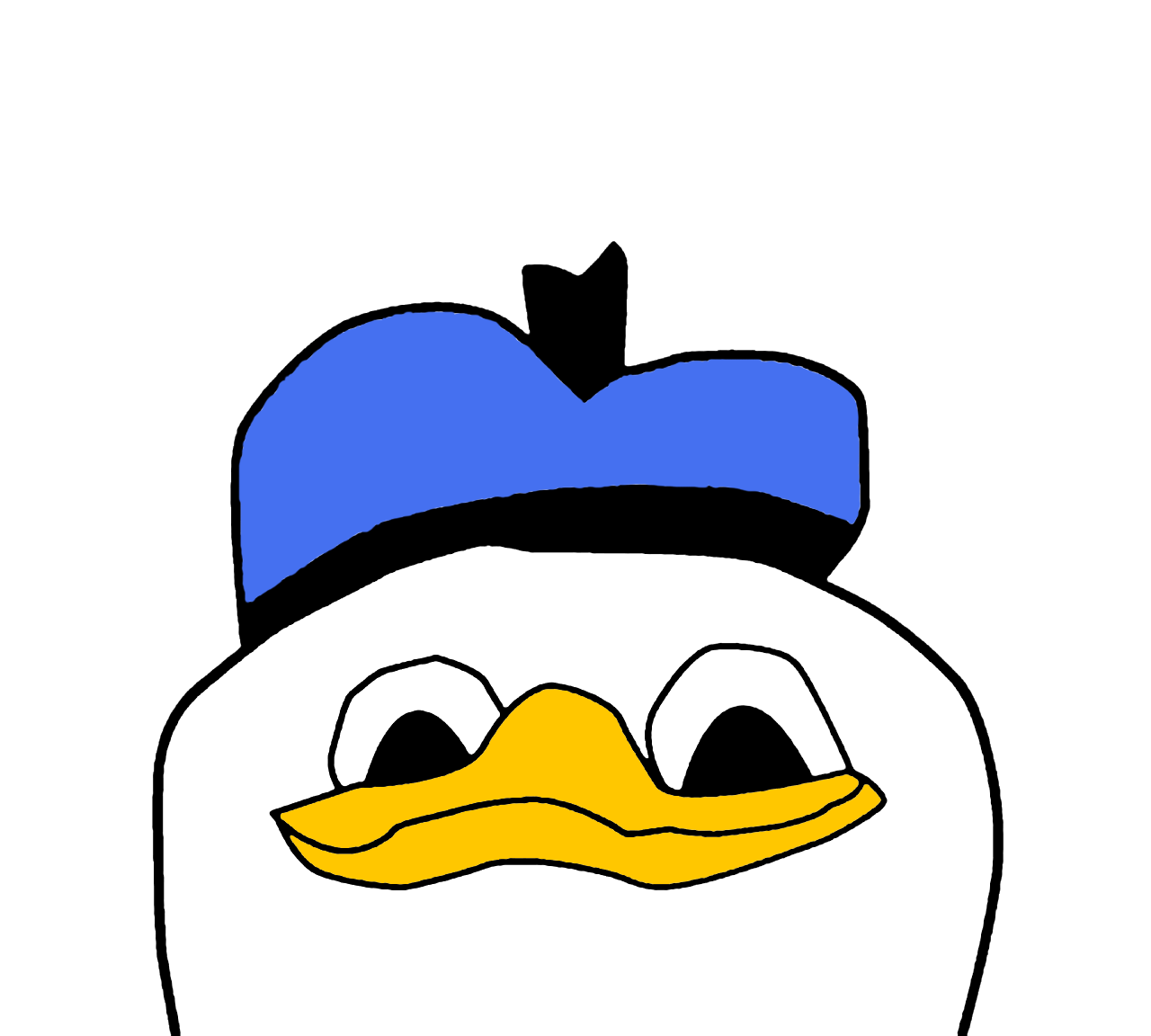 Download PNG image - Dolan Duck Transparent Background 