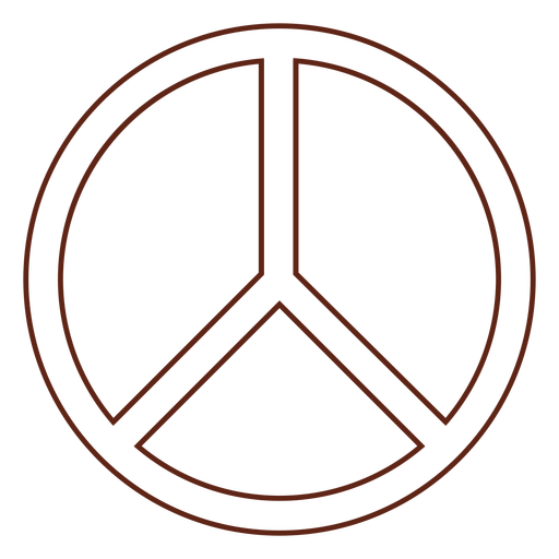 Download PNG image - Peace Symbol PNG Clipart 