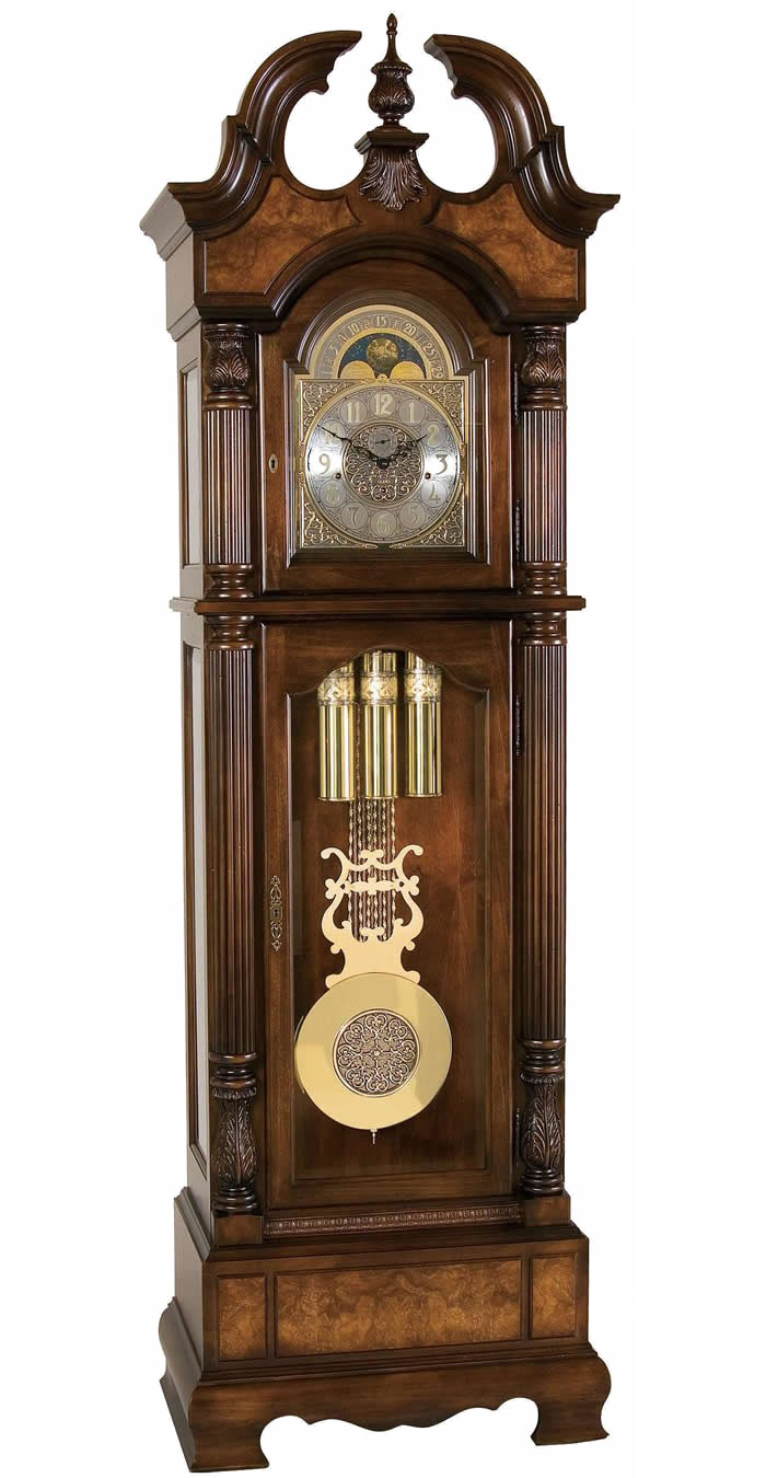 Download PNG image - Pendulum Antique Clock PNG File 