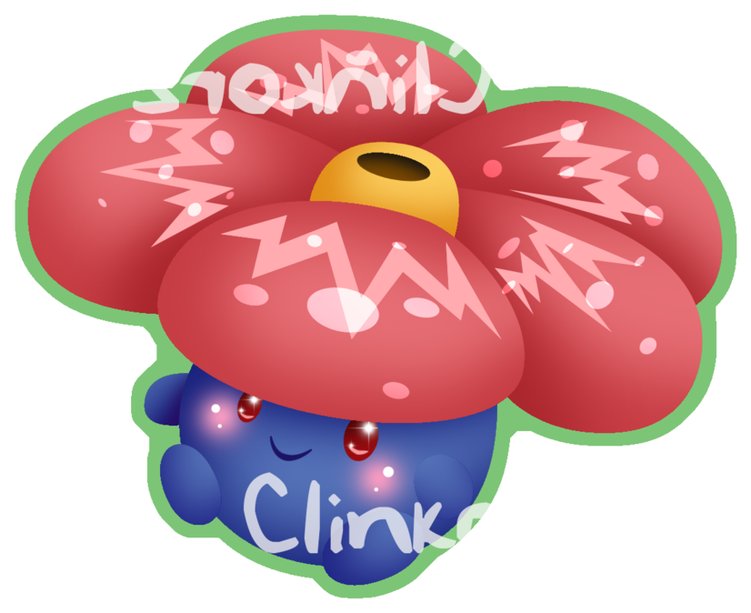 Download PNG image - Vileplume Pokemon PNG Isolated Clipart 