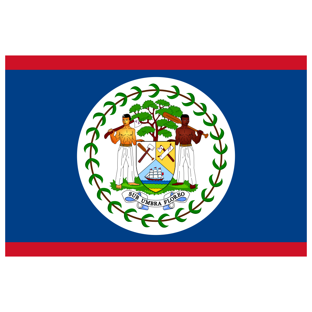 Download PNG image - Belize Flag PNG Clipart 