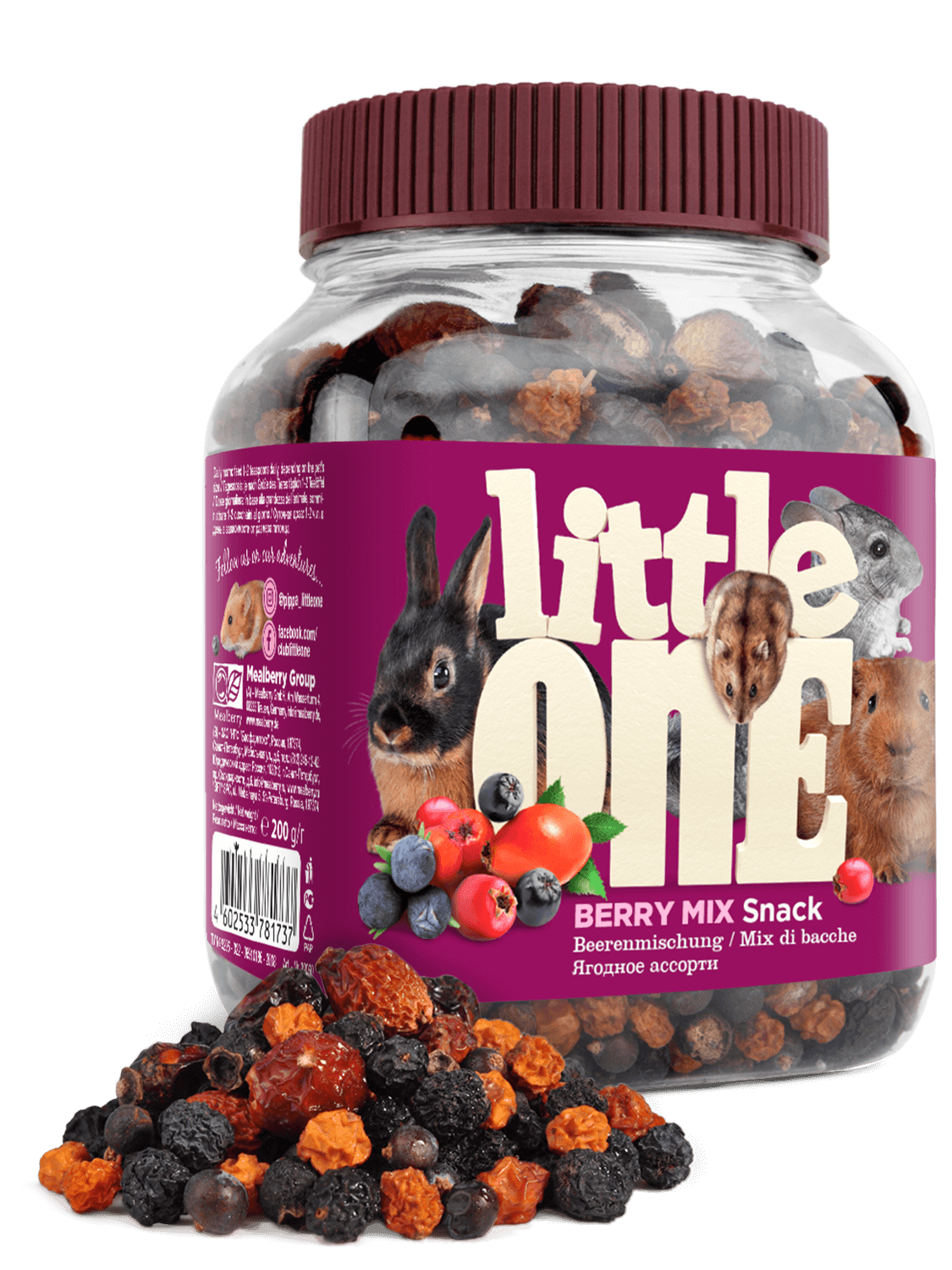 Download PNG image - Berry Mix Snack PNG 