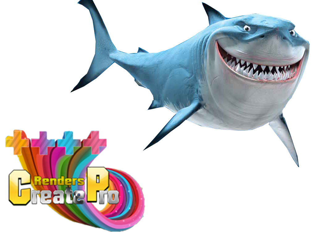 Download PNG image - Blue Nemo Shark PNG HD 