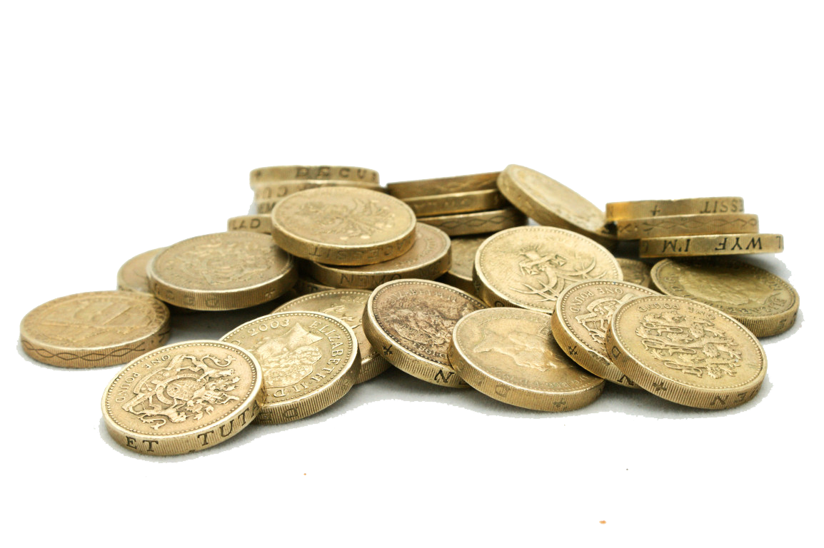 Download PNG image - Coins PNG Clipart 