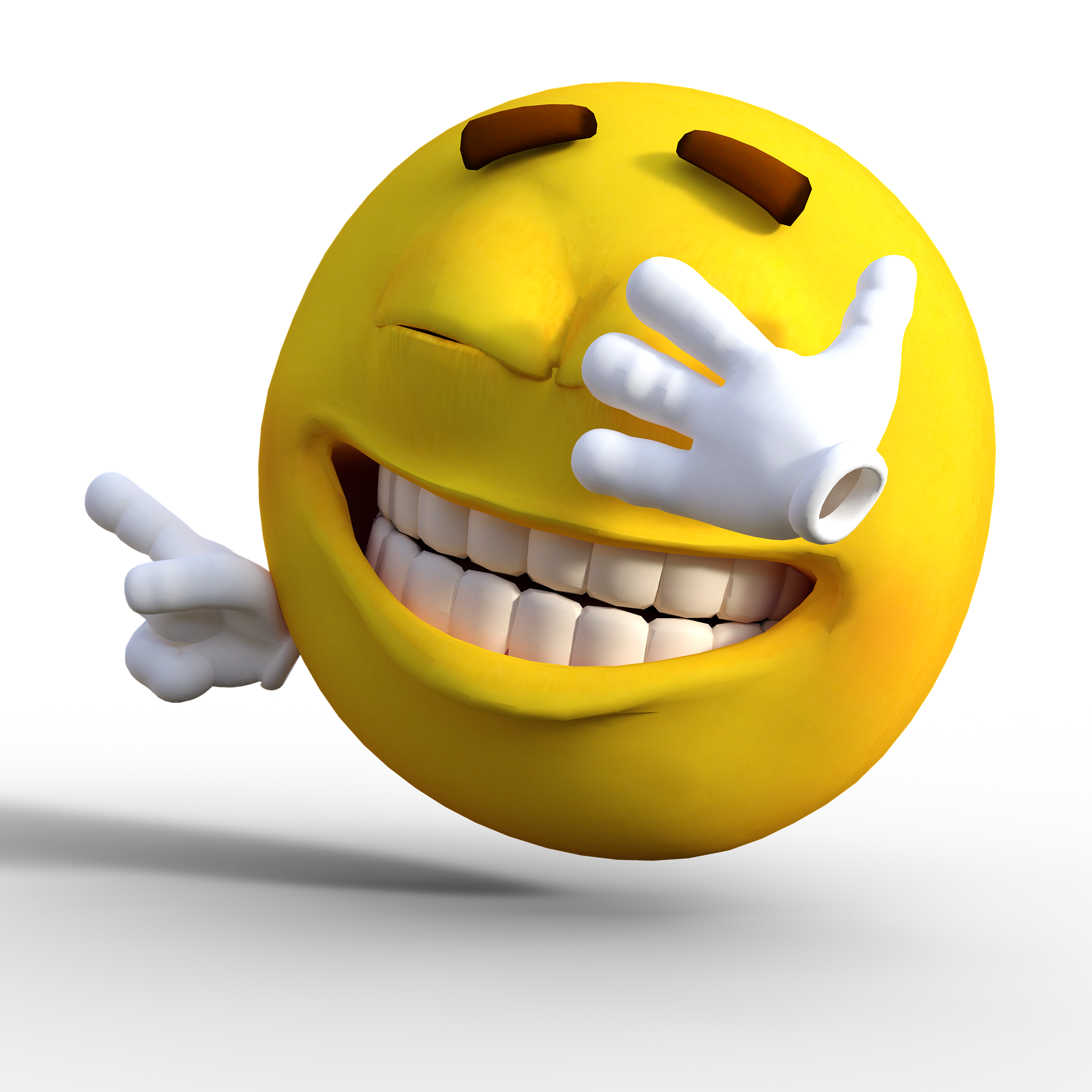 Download PNG image - Cool Emoji With Hand Transparent Background 