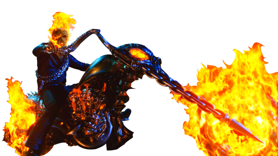 Download PNG image - Flame Ghost Rider PNG Photos 