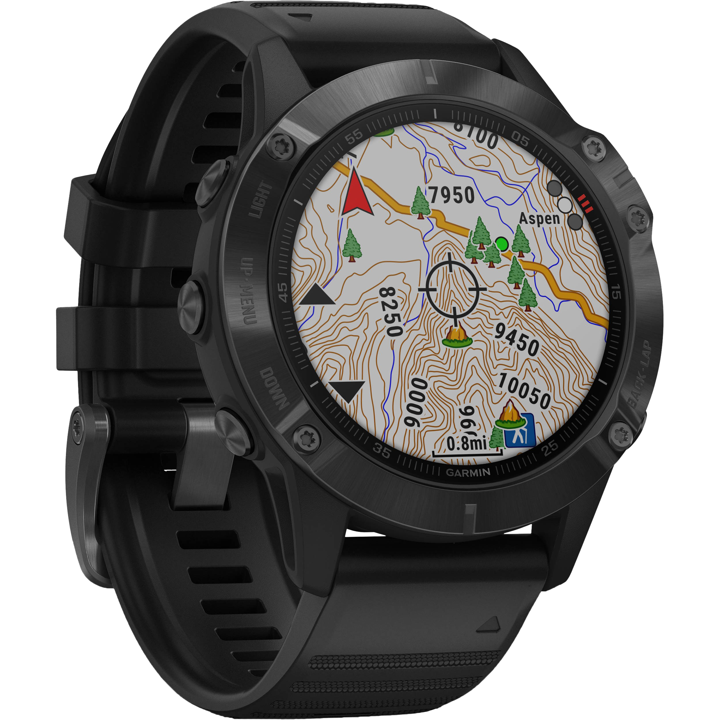 Download PNG image - GPS Smartwatch PNG Transparent Image 
