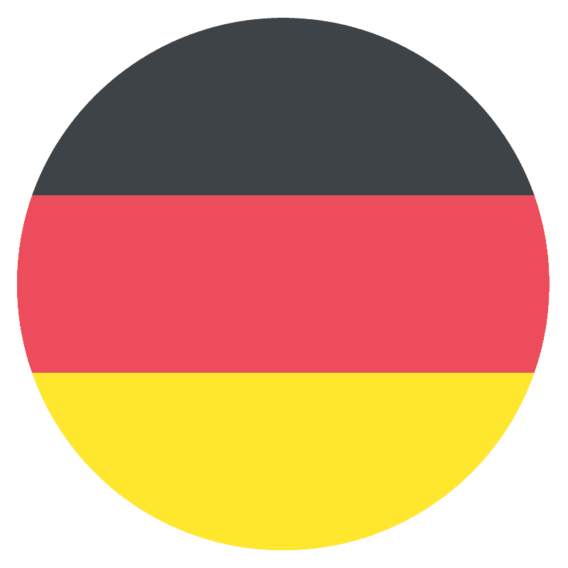 Download PNG image - Germany Flag Circle Transparent PNG 