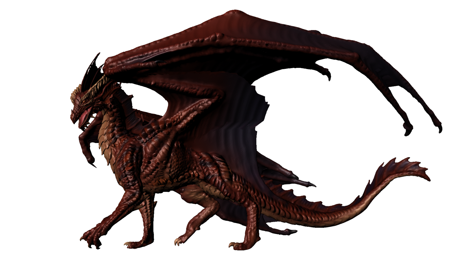 Download PNG image - Realistic Dragon PNG Picture 
