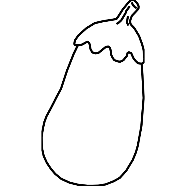 Download PNG image - White eggplant PNG Isolated File 