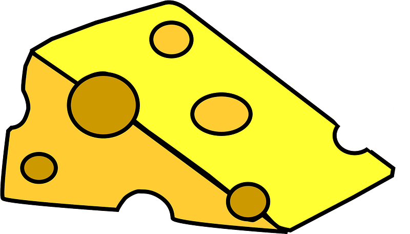 Download PNG image - Yellow Cheese Piece PNG Image 