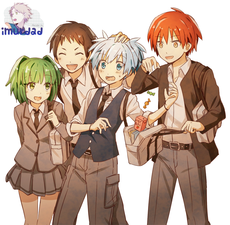 Download PNG image - Assassination Classroom Characters PNG Photos 